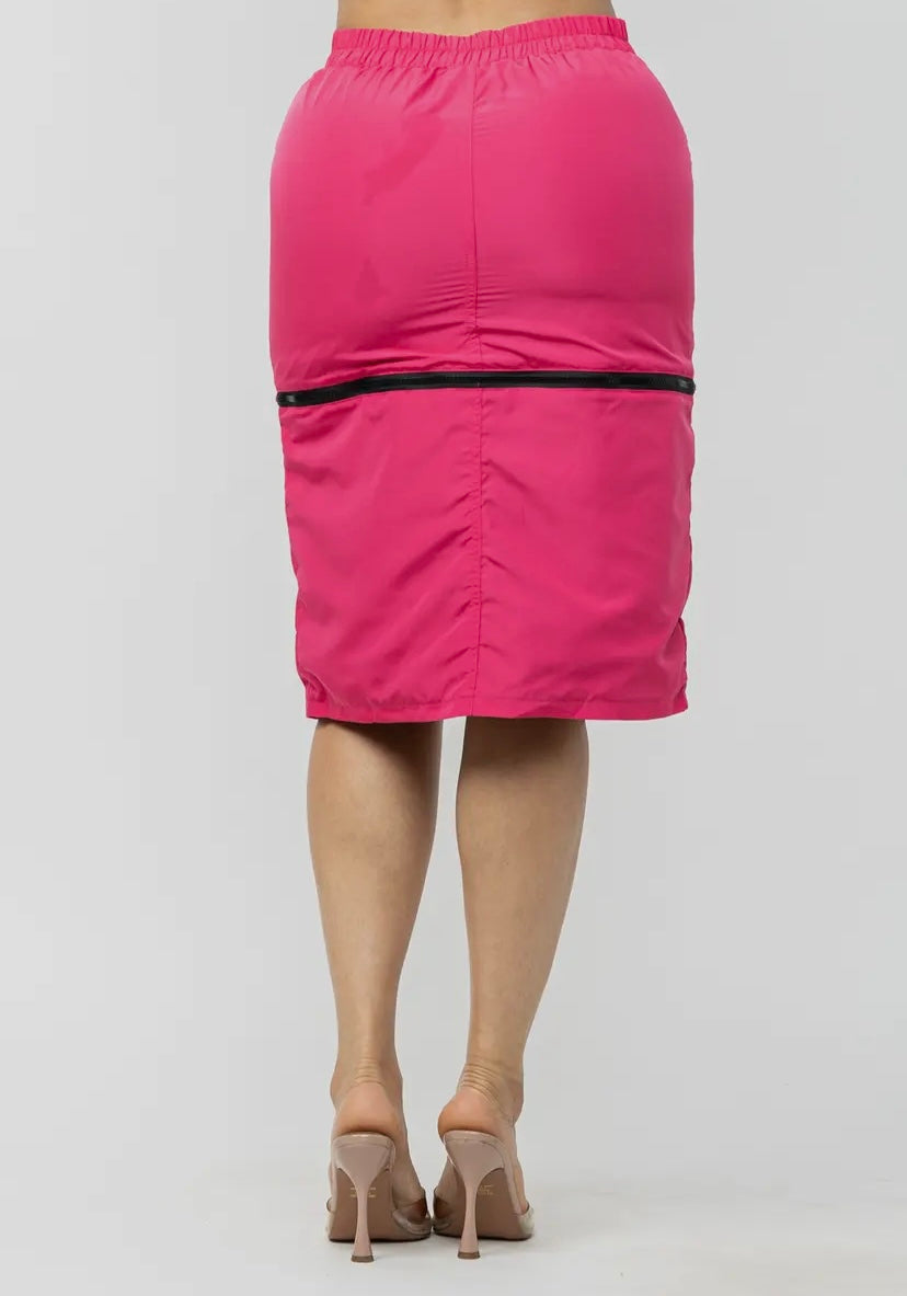 Midi Cargo Skirt