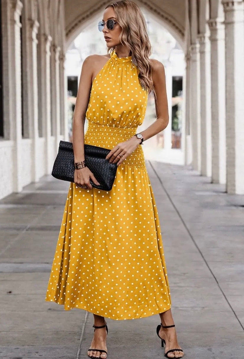 Polka Dot Maxi
