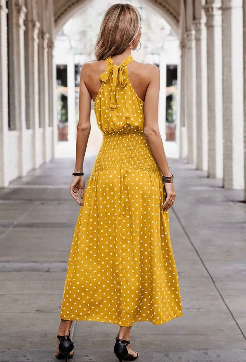 Polka Dot Maxi