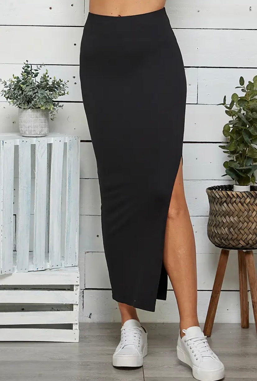 Side Slit Skirt
