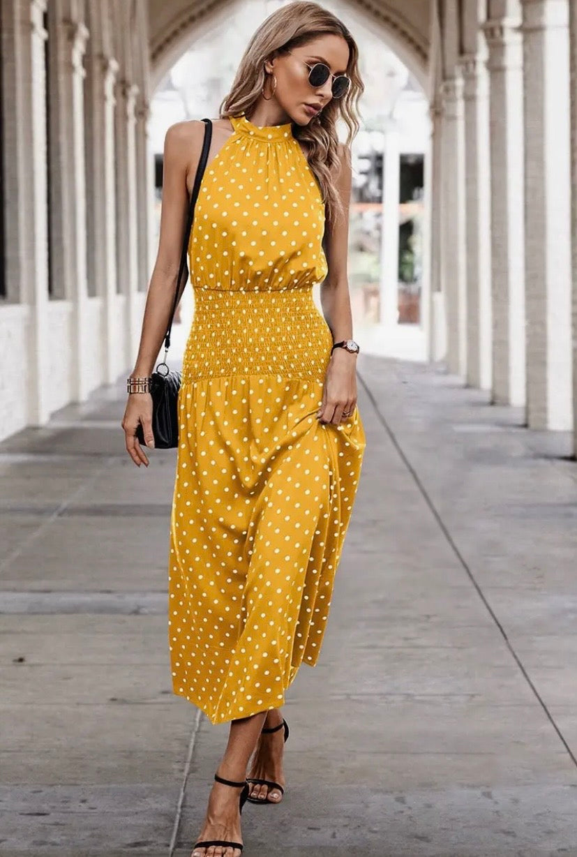 Polka Dot Maxi