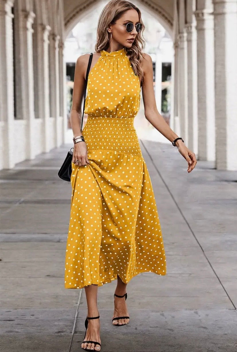 Polka Dot Maxi