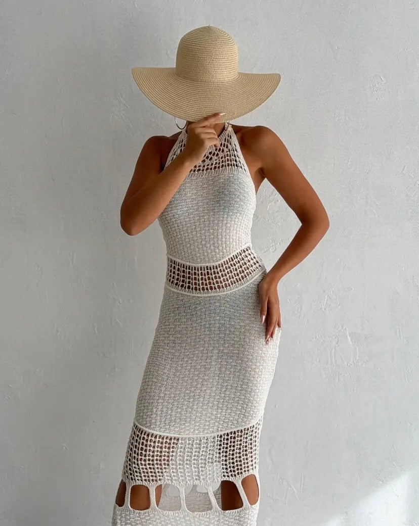 Island Crochet Dress