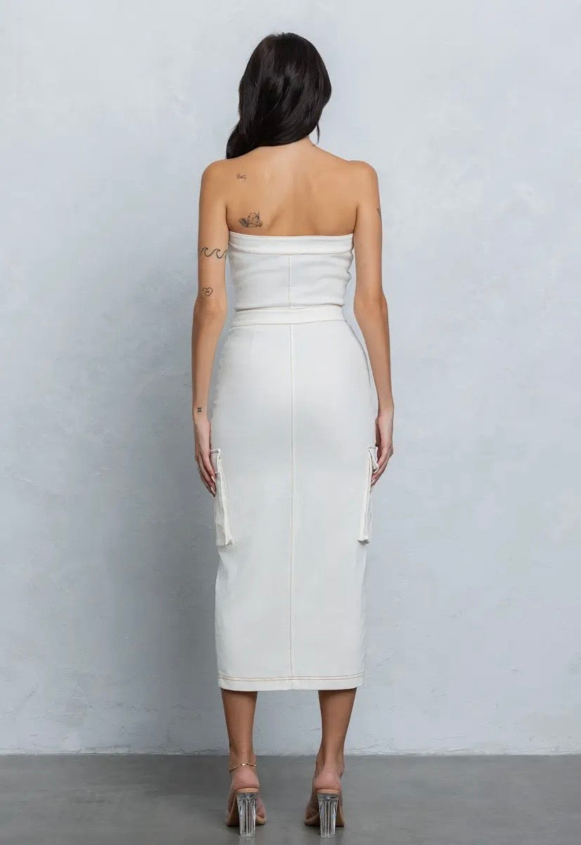 Cargo Tube Dress
