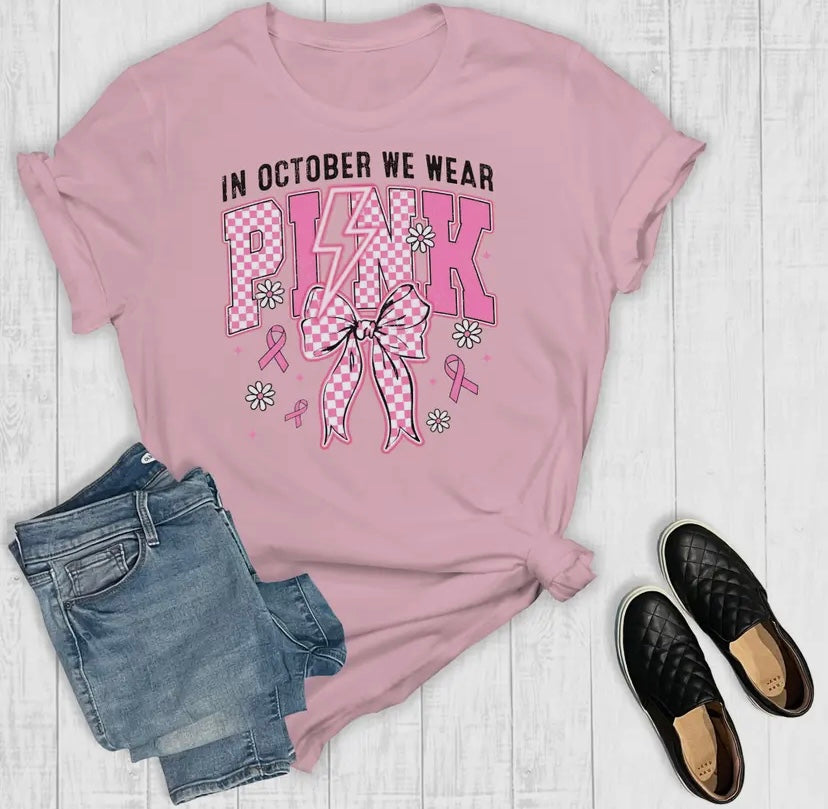 Pink October Tee