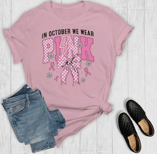 Pink October Tee