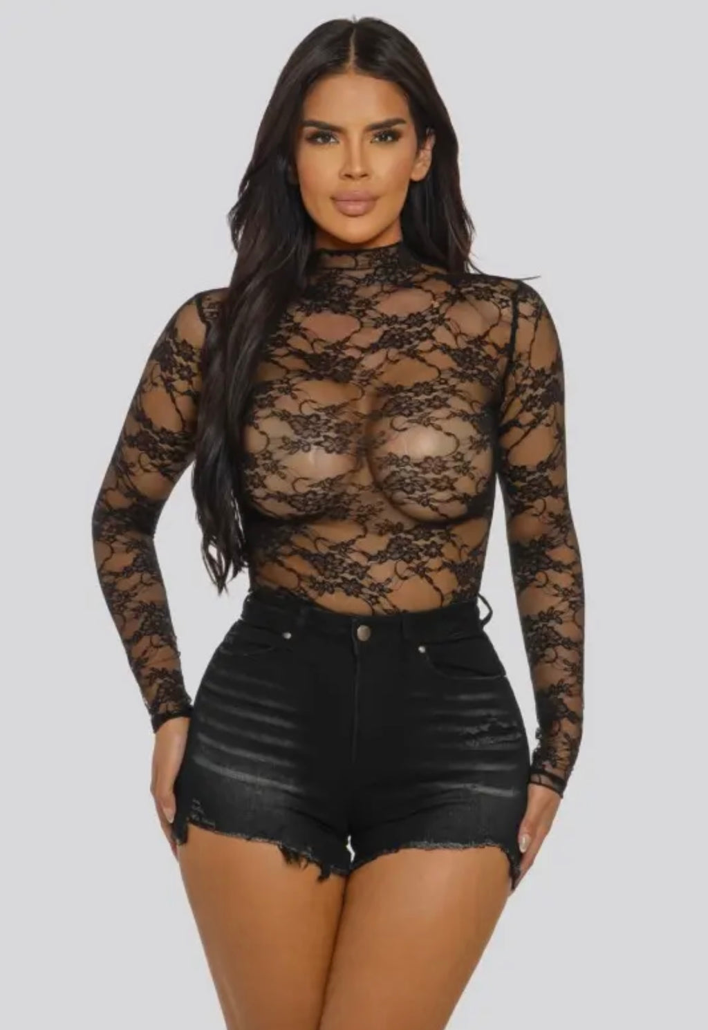 Im Yours Mesh Top