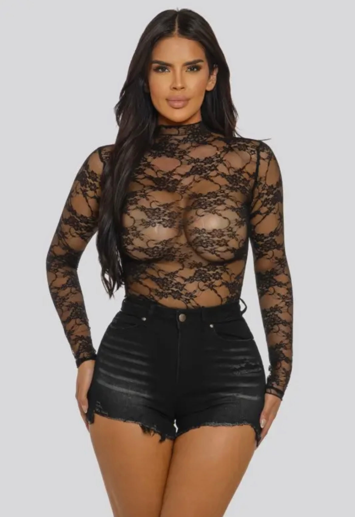 Im Yours Mesh Top