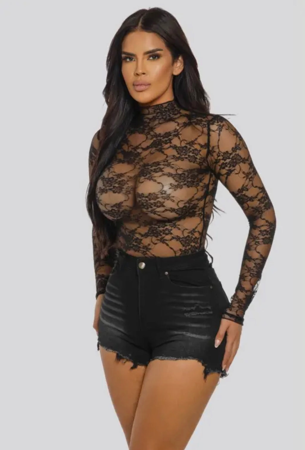 Im Yours Mesh Top